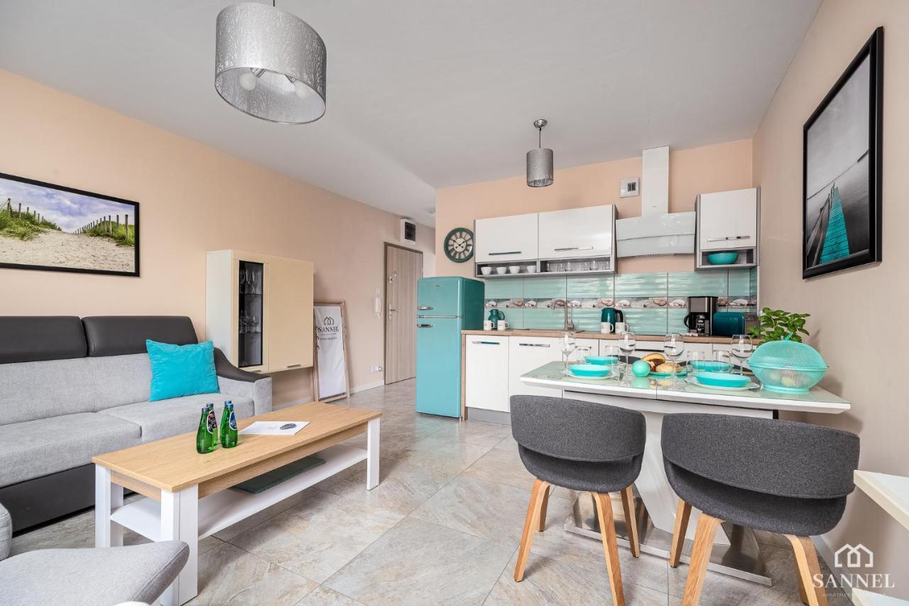 Apartament Lazure Przy Lesie-Sloneczne Tarasy Dziwnowek-Sannel Apartments For Rent Dış mekan fotoğraf