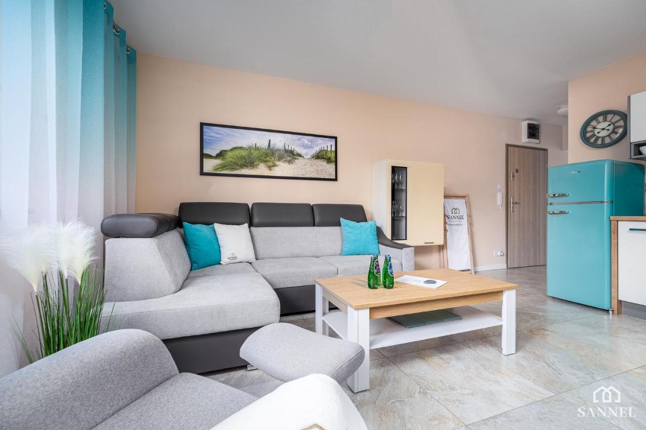 Apartament Lazure Przy Lesie-Sloneczne Tarasy Dziwnowek-Sannel Apartments For Rent Dış mekan fotoğraf