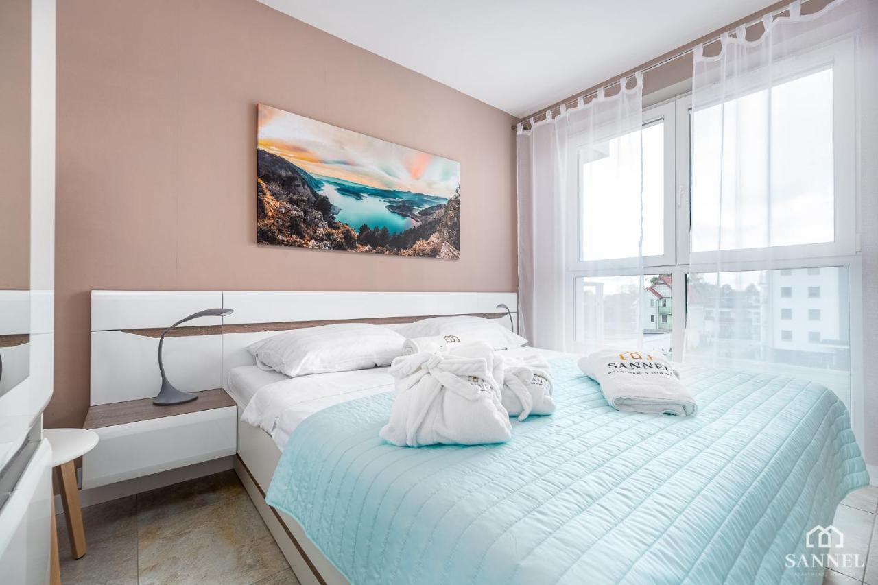 Apartament Lazure Przy Lesie-Sloneczne Tarasy Dziwnowek-Sannel Apartments For Rent Dış mekan fotoğraf